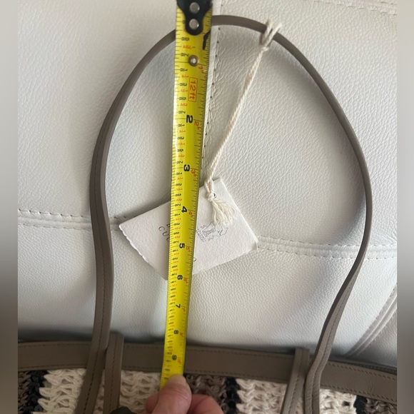 NWT 3K Brunello Cucinelli Italy Brown Cream Sequins Knitted Tote Handbag Bag - Picture 10 of 14